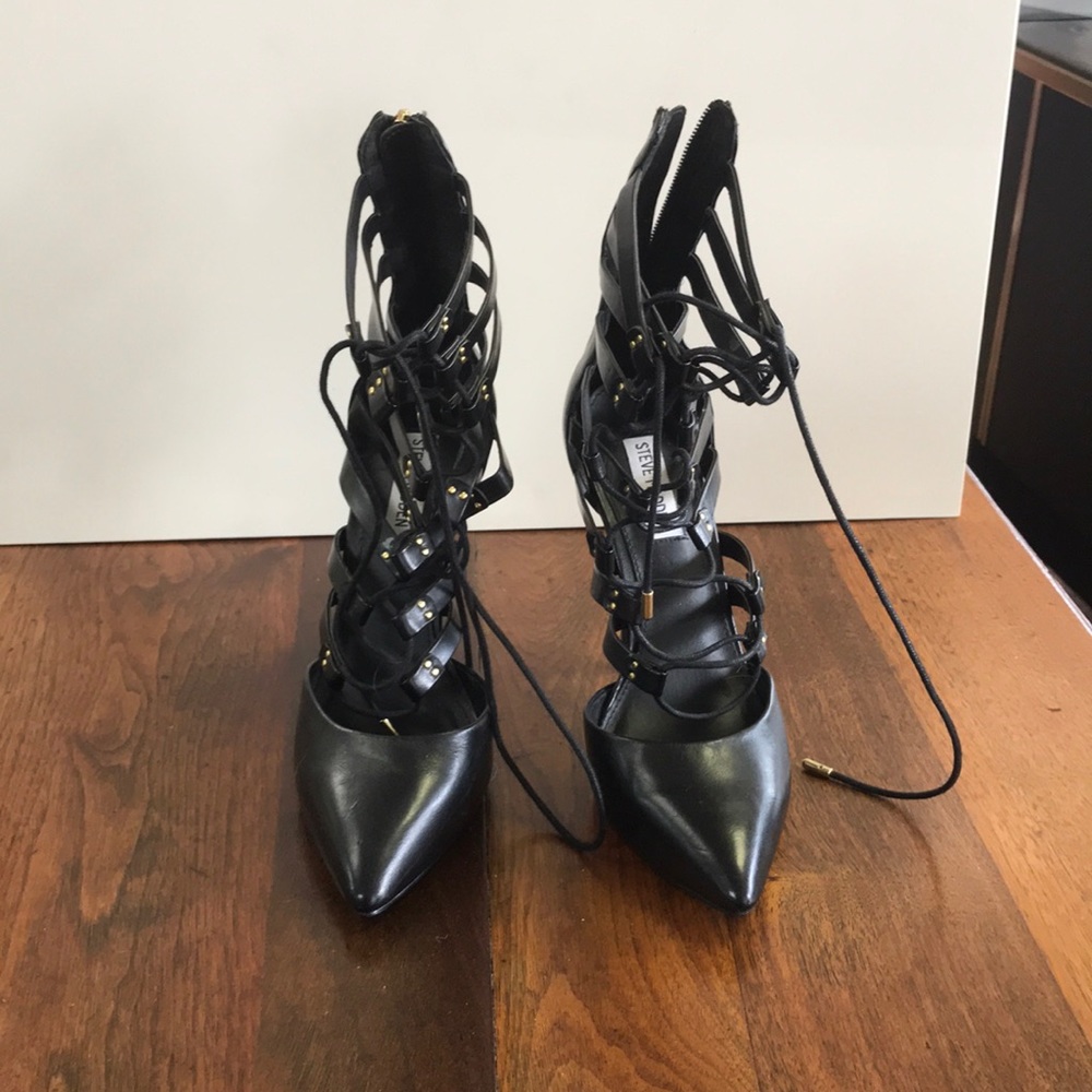 Steve Madden lace up heels size 7.5